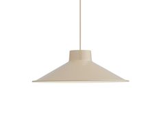 Top Pendant Lamp by Muuto - Diameter 36 cm / Sand Copenhagen Furniture, Dark Green Top, Outdoor Side Tables, Endless Opportunities, Lighting Gifts, Metal Pendant Light, Innovative Technology, Universal Design, Portable Light