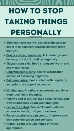 Stop Taking Things Personally, Taking Things Personally, How To Build Resilience, Protect Your Peace, Build Resilience, Mental Health Facts, Mental Health Therapy, Setting Healthy Boundaries, Healthy Boundaries