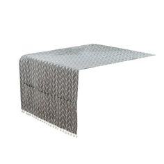 an image of a table with a white and grey pattern on it's surface