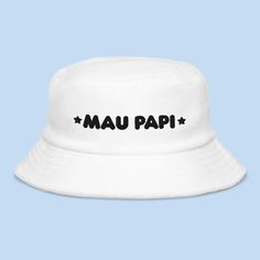 Elevate your festival fashion and music vibes with our "Mau Papi" Unstructured Terry Cloth Bucket Hat. This isn't just any hat; it's a celebration of DJ culture and the rave scene, inspired by Mau P's unique style. 🎩 Key Features 🎩 Unstructured, comfortable terry cloth fabric DJ-inspired design for music lovers Versatile style suitable for EDM and music festivals One size fits most with a relaxed fit 🎶 Rave-Ready Vibes 🎶 Whether you're heading to a music festival, a rave, or just wanting to Trendy Bucket Hat With Flat Brim For Festivals, Trendy Festival Bucket Hat With Flat Brim, Trendy Flat Brim Bucket Hat For Festivals, Fun Short Brim Hat For Festivals, Fun Flat Brim Hats For Festivals, Fun Short Brim Festival Hats, Summer Festival Costume Hat With Flat Brim, Summer Bucket Hat, One Size Fits Most, Summer Bucket Hat Costume One Size Fits Most