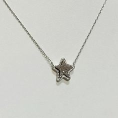 Kendra Scott Jae Star Necklace Platinum Drusy Silver Plated Chain Dainty Pendant | eBay Sterling Silver Necklace With Delicate Star Chain, Silver Star Necklace With Delicate Chain, Silver Star Charm Necklace With Adjustable Chain, Elegant Silver Star Chain Necklace, Sterling Silver Star-shaped Jewelry With Adjustable Chain, Sterling Silver Star Jewelry With Adjustable Chain, Elegant Star-shaped Chain Jewelry, Silver Star-shaped Jewelry With Delicate Chain, Silver Star-shaped Adjustable Necklace