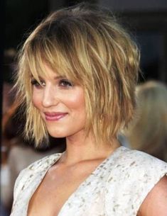 Cute Messy Hairstyles, Short Layered Bob Hairstyles, Shaggy Haircuts, Short Layered Haircuts, Pretty Designs, Short Hairstyle, Haircuts For Fine Hair