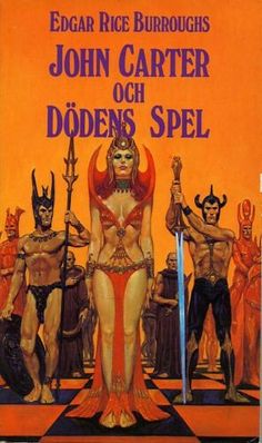 the cover to edgar rue burroughs's john cartter and dodens spell