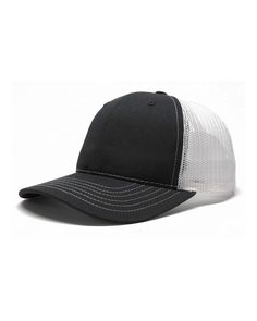 Shop Classic Caps USA100J1 in Charcoal / White & get instant bulk discounts. | Ships Fast | Award-Winning Customer Service. Vinyl Projects, Panel Design, Trucker Cap, Everyday Fashion, Baseball Cap, Apparel Accessories, Award Winning, Trucker Hat, Accessories Hats