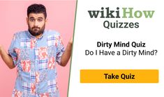 a man is holding his hands up in front of him with the words wikihow quiz