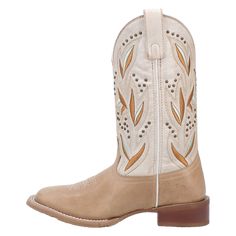 For women, sizes US 6-11, our leather boots boast an 11" shaft and 12" circumference. Featuring comfy removable orthotic insole, broad square toe shape, 1" stockman heel, and saloon rubber outsole. Comfortable and stylish for any occasion. Are you a fan of simplicity? Well, you're in luck because these boots are a breeze to care for! When it comes to maintaining your boots, we recommend Fiebings's All Purpose Conditioner. But if you're looking for the ultimate care package, we've got the Ariat M Cowboy Boots Casual, Cowgirl Boots Square Toed, Boys Cowboy Boots, Square Toe Cowboy Boots, Girl Cowboy Boots, Boots Mid Calf, White Cowboy Boots, Cowboy Boots Square Toe, Lucchese Boots