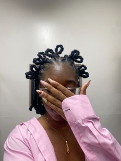 #locstyles #valentinesday Locs Heart Hairstyle, Shirt Locs Styles, Valentines Day Loc Styles, Middle Part Loc Styles, Small Barrel Twist Locs, Loc Mohawk Styles Women, Quick Loc Hairstyles, Loc Bob With Bangs, Really Short Locs Hairstyles