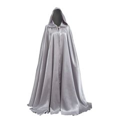 PRICES MAY VARY. The wedding hooded cloak made with satin fabric, perfect and full coverage, the hood of the cape is capacious enough to fit high hairstyles One size fits most women, 53.54" from shoulder to floor, for the detailed measurement of the bridal cloak, please refer to the size picture Wedding hooded cape satin cape for wedding dress medieval cape Cosplay Costume Witch Cloak cape available in black, white, beige, silver, red, rosy; easy to clean and maintain, perfect over your bridal o Cape For Wedding Dress, Wedding Dress Medieval, High Hairstyles, Harry Potter Cloak, Cape Fantasy, Medieval Cape, Witch Cloak, Dress Medieval