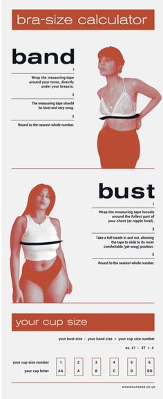 Perfect Bra Fit, Correct Bra Sizing, Measure Bra Size, Bra Size Calculator, Breast Workout, Bra Measurements, Pretty Bras