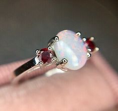 Pinterest Classic White Oval Ruby Ring, Oval White Ruby Gemstone Ring, White Oval Ruby Ring, Oval White Ruby Ring, Elegant White Oval Ruby Ring, Luxury White Three Stone Jewelry, White Ruby Gemstone Ring For Formal Occasions, White Fine Jewelry Round Ruby Ring, White Round Ruby Ring Fine Jewelry