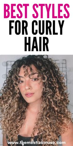 Explore the best styles for curly hair in 2023! This guide highlights eight trendy hairstyles, including Fluffed-Out Curls and Curly Fringe, that celebrate your natural texture. Find the perfect look that suits your personality and enhances your curls! Tight Curly Hair, Heat Styling Products