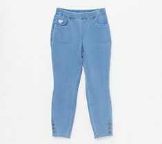 Looks like jeans. Feels like a dream. (And this secret is between us.) Pull these on for elevated style with complement-worthy details. From Quacker Factory®. Elevated Style, Between Us, A Dream, Leggings, Pants, Trousers