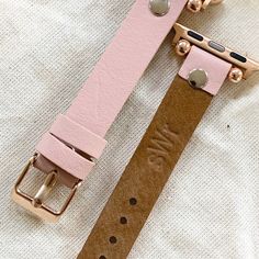 Apple Watch Band suitable for 42/44mm and 38/40mm -Full Grain Leather Watch band -Chemically free Watch Strap. -Classic Bands for daily ,business occasions -More color options -Stainless Steel Adapters *Silver *Gold *Rose Gold *Space Grey *Black -Metal trims (adapters ) & buckles are included within the Watch. -Handmade item. -Great gift for every special occasion. PERSONALIZATION INSTRUCTIONS A-Z English (CAPS ONLY), Numbers 0-9, and select symbols including (.) Add Initials: Maximum of 3 c Adjustable Apple Watch Band For Everyday Use, Adjustable Pink Leather Watch Band, Adjustable Pink Apple Watch Band For Everyday Use, Adjustable Rose Gold Apple Watch Band For Everyday, Adjustable Rose Gold Leather Apple Watch Band, Rose Gold Leather Strap Watch Bands For Everyday Use, Adjustable Rose Gold Leather Strap Apple Watch Band, Adjustable Rose Gold Apple Watch Band With Leather Strap, Adjustable Rose Gold Leather Strap For Apple Watch