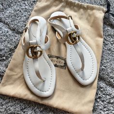 Brand New Condition Never Worn. Run True To Size. Super Comfy And Soft Leather. Dust Bag Only! Pink Gucci Slides, Gucci Sandals, Swim Shoes, Leather Mary Janes, Red Suede, Gucci Shoes, Mary Jane Shoes, Thong Sandals, Espadrilles Wedges