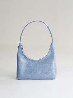 Designer fashion, Seoul-fully created | W Concept Daily Bag, Pretty Bags, Leather Texture, Mini Purse, Cute Bags, Blue Bags, Hobo Bag, Passion For Fashion, New Fashion