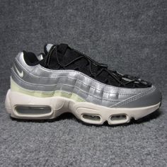 Nike Air Max 95 Toggle Metallic Silver Alabaster Women's Shoes Size 7 Fd0798-001 New Without Box. We Always Carefully Package And Ship Asap. Reach Out With Any Questions! The Clothespin In The Last Photo Is For Our Inventory System. Make Sure To Follow Us. We List New Inventory Daily And Offer Bundle Pricing. Silver Sneakers With Air Max Cushioning And Round Toe, Silver Sneakers With Air Max Cushioning, Silver Synthetic Sneakers With Air Max Cushioning, Modern Silver Sneakers With Air Max Cushioning, Silver Sneakers With Cushioned Footbed, Nike Silver Sneakers, Silver Air Max Sneakers, Nike Silver Lace-up Sneakers, Nike Airmax 95 Animal Print