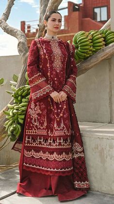 Gota Embroidered Kameez Trouser Pakistani Eid Dress Anarkali Lawn Suit With Intricate Embroidery For Eid, Elegant Lawn Suit With Dupatta For Traditional Ceremonies, Anarkali Lawn Suit With Intricate Embroidery, Anarkali Lawn Suit With Intricate Embroidery And Long Sleeves, Anarkali Lawn Suit With Long Sleeves And Intricate Embroidery, Traditional Cambric Churidar With Intricate Embroidery, Elegant Embroidered Lawn Suit For Traditional Ceremonies, Bollywood Long Sleeve Lawn Suit With Intricate Embroidery, Embroidered Dabka Fabric For Traditional Ceremonies