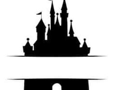 an image of a castle silhouetted on a white background