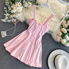 Item Code : YM102Color : White,Black ,Pink Fabric: blendedSize(cm): Free Size Length 77 cm Bust 76 Waist 66-76(Due to the different measurement methods ,there is an error of 1-3, the measurement unit: cm) Feminine Pink A-line Sleeveless Dress, Pink A-line Sleeveless Dress, Pink A-line Sleeveless Feminine Dress, Feminine Pink Sleeveless Mini Dress, Pink Feminine Mini Sleeveless Dress, Pink Mini Sleeveless Dress, Pink Mini Sleeveless Dress In Feminine Style, Pink Fitted Mini Sleeveless Dress, Pink Sleeveless Mini Dress For Day Out