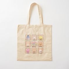 100% cotton reusable shopping carry bag with digital print on one side. Kawaii Cotton Canvas Bag For Daily Use, Kawaii Cotton Canvas Bag Rectangular, Kawaii Cotton Canvas Rectangular Bag, Kawaii Rectangular Cotton Canvas Bag, Cute Cotton Canvas Bag For Daily Use, Cute Cotton Canvas Tote Bag, Kawaii Cotton Tote Bag, Cute Rectangular Cotton Bag, Cute Rectangular Cotton Bags