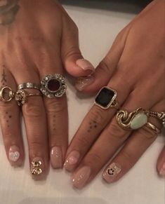 Rings Aesthetic, Silver Spring, Mode Inspo