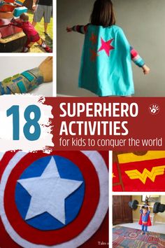 superhero activities for kids to conquer the world