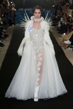 Queen Dress, Ice Queen, Cat Walk, Fantasy Fashion, Fall 2014, Costume Design