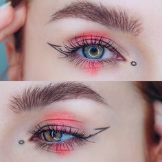 It Makeup, Smink Inspiration, Eye Makeup Designs, Edgy Makeup, Makeup Eye Looks, Creative Eye Makeup, Crazy Makeup, Eye Makeup Art