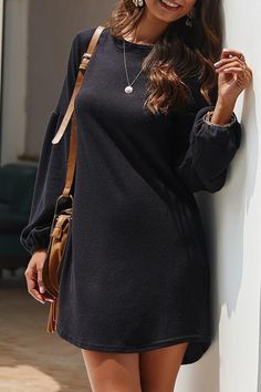 Autumn Knit Sweater Dress Shirt(4 Colors) Autumn Knit Sweater, Fall Knit Sweater, Trendy Fashion Outfits, Knit Sweater Dress, Casual Everyday, Wholesale Clothing, Affordable Fashion, Every Woman, Women's Fashion Dresses