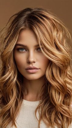 Curly Bob with Copper Enhancements for Blondes Dark Copper Hair With Blonde Highlights, Copper And Blonde Highlights, Copper Hair With Blonde Highlights, Copper Hair With Blonde, Fall Hair Inspiration, Dark Copper Hair, Hair Colors For Blondes, Beachy Waves Hair, Brown Curls