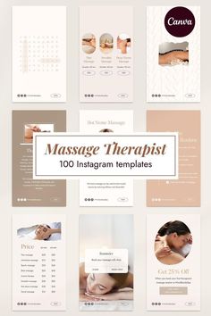 Massage Quotes, Spa Marketing, Coach Instagram