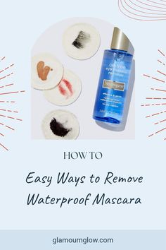 Discover easy and effective methods to remove waterproof mascara in just a few steps. This Pin features tips using makeup removers and natural oils, ensuring a hassle-free cleansing experience. Clean Lashes, Raccoon Eyes, Best Waterproof Mascara, Waterproof Mascara Remover, Mascara Remover, Neutrogena Oil, Makeup Removers, Mascara Brands, Short Lashes