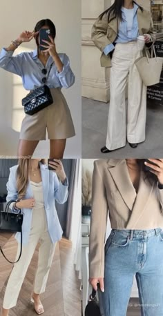 Minimal Style Outfits, Dressy Casual Outfits, Classic Style Outfits, Casual Outfit Inspiration, Office Outfits Women, Everyday Fashion Outfits, Quick Outfits, Muslimah Fashion Outfits, Classy Casual Outfits