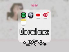 the real ones sticker is displayed in front of an image of a woman's face