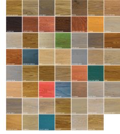 wood flooring samples with different colors and sizes, including various types of wood floors