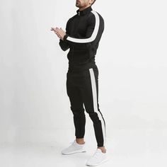 Darnell - Casual summer outfit Men Athletic Wear, Mens Athletic Wear, Outdoor Training, Track Suit Men, Polyester Jacket, Jumpsuit Outfit, Tracksuit Set, Jogging Pants, Dress Shoes Womens