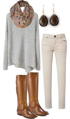 fall/winter Stile Hippie Chic, How To Wear White Jeans, Outfit Trends, Winter Mode, 가을 패션, Looks Style, Fall Winter Outfits, Womens Fashion Casual