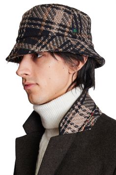 Bucket hat with just the right amount of structure. Made with a soft wool blend that compliments any outfit. Product Details: style 6032H soft wool-blend dry clean only