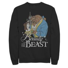 Be our guest and add this men's Beauty and the Beast sweatshirt to your wardrobe. ©Disney Crewneck Long sleevesFABRIC & CARE Cotton, polyester Machine wash Imported Size: 3XL. Color: Black. Gender: male. Age Group: adult. Pattern: Graphic. Dance Sweatshirt, Dance Logo, Disney Crewneck, Rose Hoodie, Be Our Guest, Disney Sleeping Beauty, Disney Beauty And The Beast, Men's Beauty, Disney Outfits