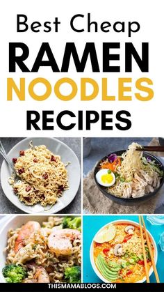 Ramen Noodle Soup Recipes Chicken, Ramen Bake Dump, Chicken Ramen Noodle Recipes Crockpot, Ramen Spaghetti Recipes, Ideas For Ramen Noodles, 2 Min Noodle Recipes, Fancy Instant Ramen, Easy Instant Noodle Recipes, Upgraded Ramen Noodles