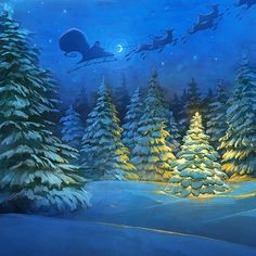 Sleigh Ride - HSD Photography Backdrops Beautiful Sky Painting, Holiday Photography Backdrops, Christmas Photography Props, Preschool Camping, Door Backdrops, Photo Backdrop Christmas, Baby Backdrop, Christmas Colours, Christmas Photo Props