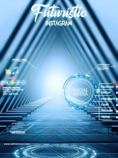 the futuristic instagram is displayed in this image