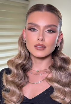 Date Night Makeup, Mode Editorials, Birthday Hairstyles, Quinceanera Hairstyles, Soft Glam Makeup, Braut Make-up, Bride Makeup, Prom Makeup