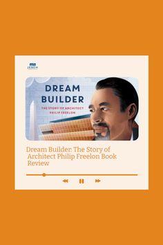 an orange book cover with the title dream builder