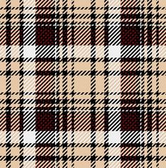 a brown and white plaid pattern