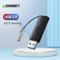 the usb 3 0 is being used as a keychain to charge an external device