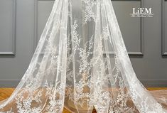 "High quality embroidery lace This fabric is perfect for Wedding Bridal Dress,Evening gown,Cocktail dress and some others. It is very gorgeous high quality fabric. ★Materials * High quality Bridal Embroidery lace * Primary fabric: Tulle * Secondary fabric: Embroidery lace * Color: Off White ★MEASUREMENTS * Price is set for 1 yard(=91.44cm). You will receive the fabric in one continuous piece if you purchase more than 1 yard. * Width : Mesh : 60~61 inch (152~154cm) Embroidered part : 55.5 inch (1 Elegant Lace Embroidered Gown, Delicate Lace Gown, Lace Gown With Floral Embroidery For Ceremony, Bridal Embroidery, Gown Cocktail, Wedding Bridal Dress, Wedding Embroidery, Fabric Embroidery, Lace Evening Dresses