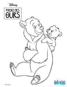 winnie the pooh and her baby bear from disney's animated movie, free des ourss