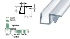 an image of glass door seal