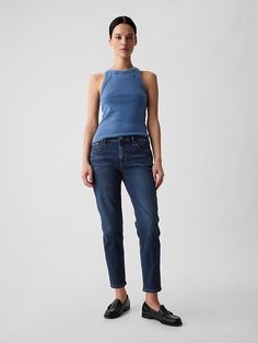 Saw this on Gap: Jeans Look, Girlfriend Jeans, Pocket Jeans, Mid Rise Jeans, Petite Size, Stretch Jeans, Mid Rise, Gap, Pants